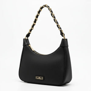 CHARRO - Borsa borsetta sacco piccola donna a tracolla firmata Modello monomanico catena