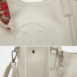 D. CRISTINA - Borsa 2in1 trasformabile Shopping bag a tote bag capiente con tracolla
