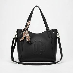 D. CRISTINA - Borsa 2in1 trasformabile Shopping bag a tote bag capiente con tracolla