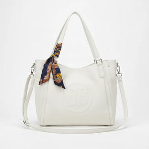 D. CRISTINA - Borsa 2in1 trasformabile Shopping bag a tote bag capiente con tracolla