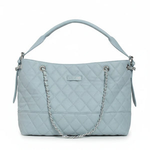 D. CRISTINA - Borsa donna hobo monomanico donna con tracolla trapuntata catena