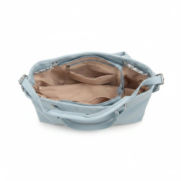 D. CRISTINA - Borsa donna hobo monomanico donna con tracolla trapuntata catena