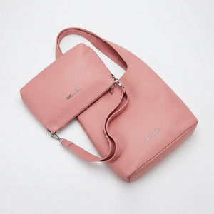 Sweet Years - Borsa donna 2in1 con pochette hobo sacco a spalla tracolla grande capiente