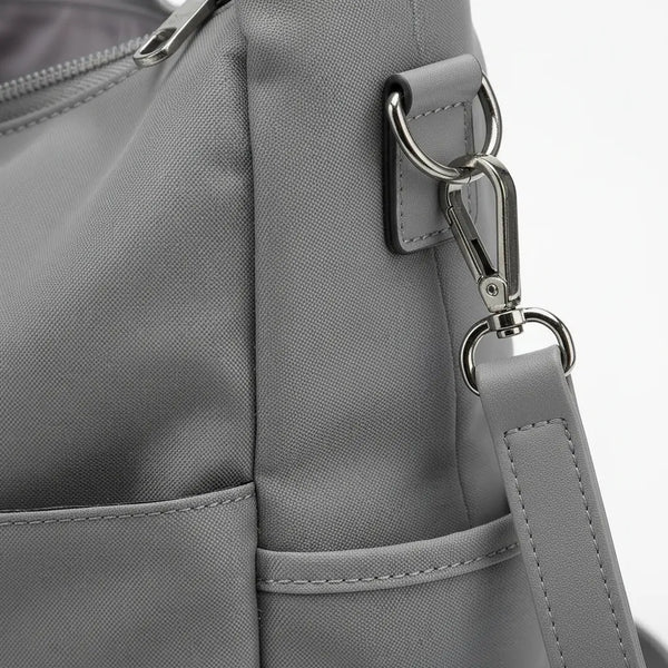 Sweet Years - Borsa donna a sacco cinghia spalla e tracolla impermeabile nylon tessuto tecnico