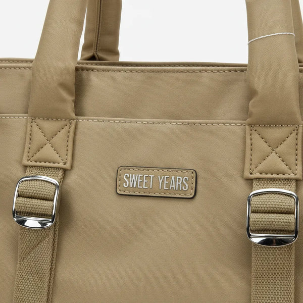 Sweet Years - Borsa donna a shopping spalla e tracolla impermeabile