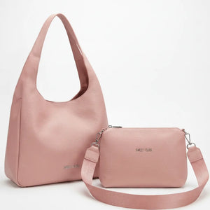 Sweet Years - Borsa donna 2in1 con pochette hobo sacco a spalla tracolla grande capiente