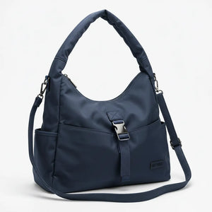 Sweet Years - Borsa donna a sacco cinghia spalla e tracolla impermeabile nylon tessuto tecnico