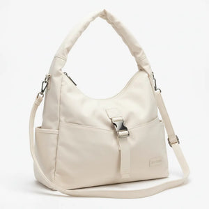 Sweet Years - Borsa donna a sacco cinghia spalla e tracolla impermeabile nylon tessuto tecnico