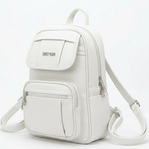 Sweet Years - Zaino eco pelle multi tasche donna zainetto passeggio comodo