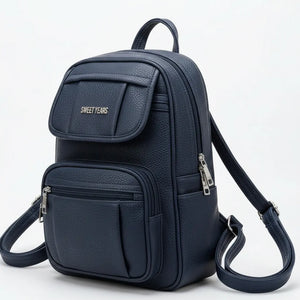 Sweet Years - Zaino eco pelle multi tasche donna zainetto passeggio comodo