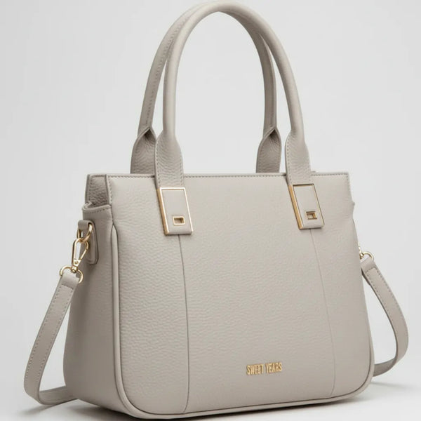 Sweet Years - Borsa donna a shopping tote spalla e tracolla eco pelle morbida