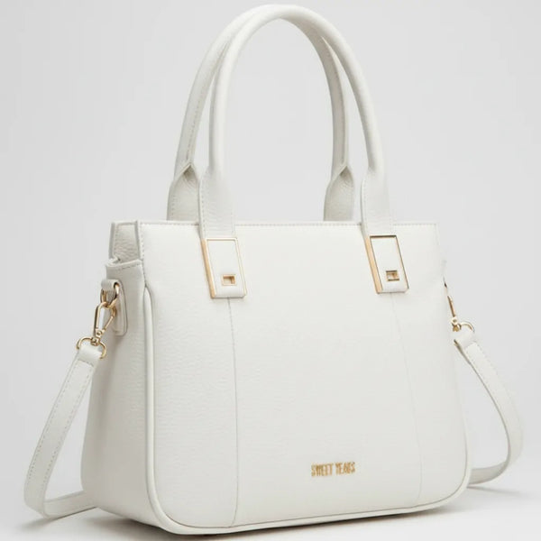 Sweet Years - Borsa donna a shopping tote spalla e tracolla eco pelle morbida