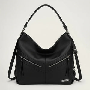 Sweet Years - Borsa donna a sacco hobo spalla e tracolla eco pelle morbida mono manico
