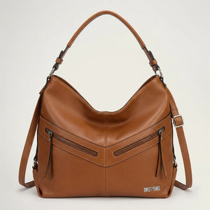 Sweet Years - Borsa donna a sacco hobo spalla e tracolla eco pelle morbida mono manico
