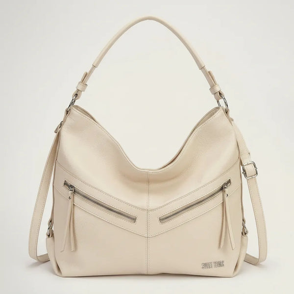 Sweet Years - Borsa donna a sacco hobo spalla e tracolla eco pelle morbida mono manico