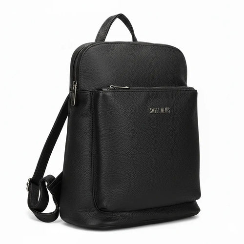 Sweet Years - Zaino eco pelle multi tasche donna zainetto passeggio comodo moda