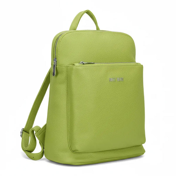 Sweet Years - Zaino eco pelle multi tasche donna zainetto passeggio comodo moda