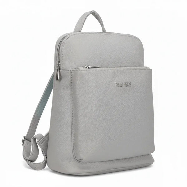 Sweet Years - Zaino eco pelle multi tasche donna zainetto passeggio comodo moda