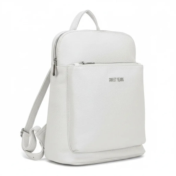 Sweet Years - Zaino eco pelle multi tasche donna zainetto passeggio comodo moda
