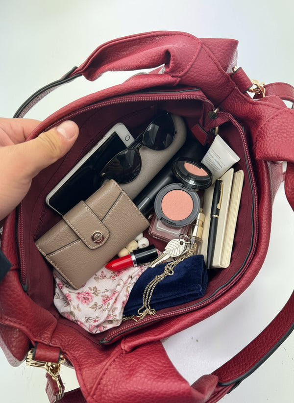 Borsa a sacco firmato COCONUDA Colletion donna spalla a tracolla simil pelle nuova