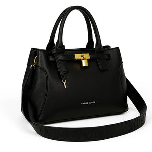 ENRICO COVERI - borsa elegante bauletto tracolla a mano simil pelle