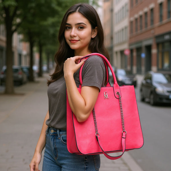 Gyoiamea borsa donna spalla mano lavoro catena tracolla casual capiente cartella 2025