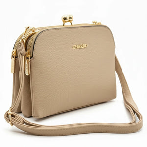 Borsetta CHARRO borsa donna clutch casual elegante in simil pelle tracolla pochette mano