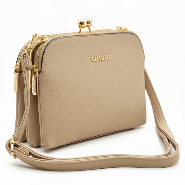 Borsetta CHARRO borsa donna clutch casual elegante in simil pelle tracolla pochette mano