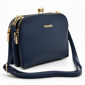 Borsetta CHARRO borsa donna clutch casual elegante in simil pelle tracolla pochette mano