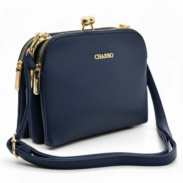 Borsetta CHARRO borsa donna clutch casual elegante in simil pelle tracolla pochette mano