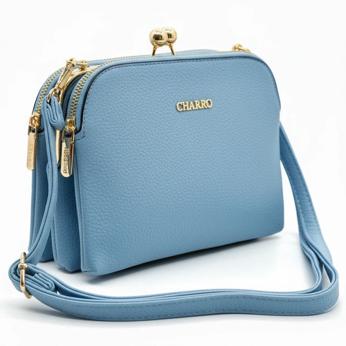 Borsetta CHARRO borsa donna clutch casual elegante in simil pelle tracolla pochette mano