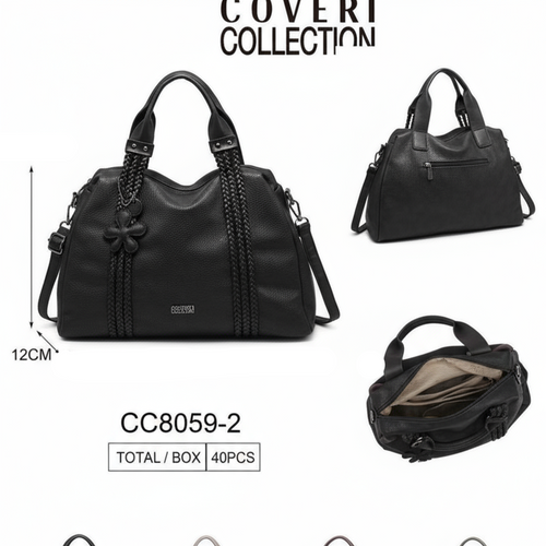 Bauletto firmato Coveri Colletion donna borsa a tracolla a spalla