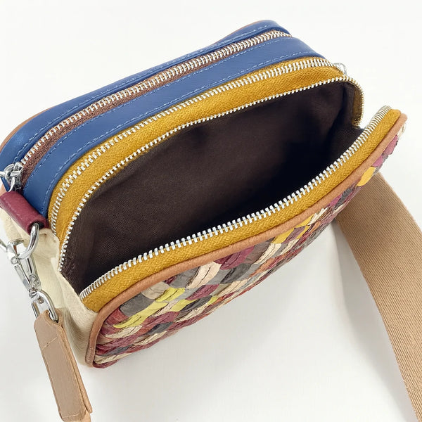 Borsa VERA PELLE elegante borsetta tracolla LIMITED EDITION MADE IN ITALY