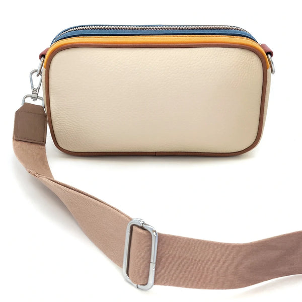 Borsa VERA PELLE elegante borsetta tracolla LIMITED EDITION MADE IN ITALY