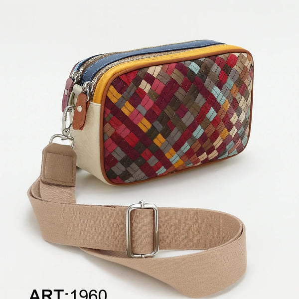 Borsa VERA PELLE elegante borsetta tracolla LIMITED EDITION MADE IN ITALY