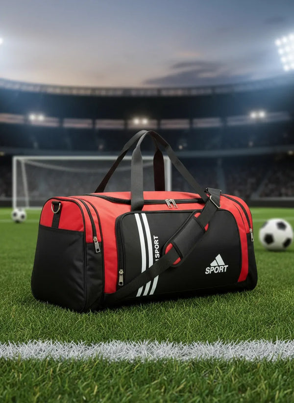 Borsone Sportivo Multifunzionale 3-Stripes Impermeabile – Varie Misure (50cm - 80cm)