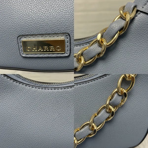 CHARRO - Borsa borsetta sacco piccola donna a tracolla firmata Modello monomanico catena