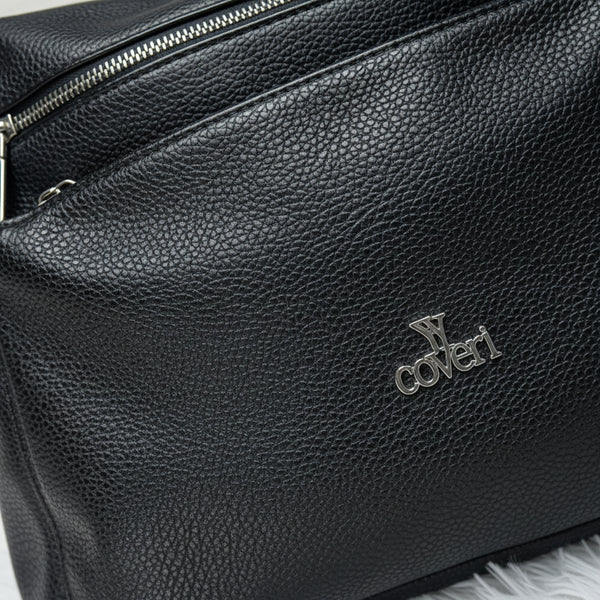 Borsa firmata YYcoveri 2026 multi tasche donna logo zip tracolla unica tinta nuova