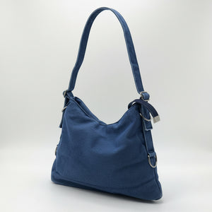 La Oronto tracolla - Borsa firmata Gyoiamea jeans denim tracolla sacco spalla