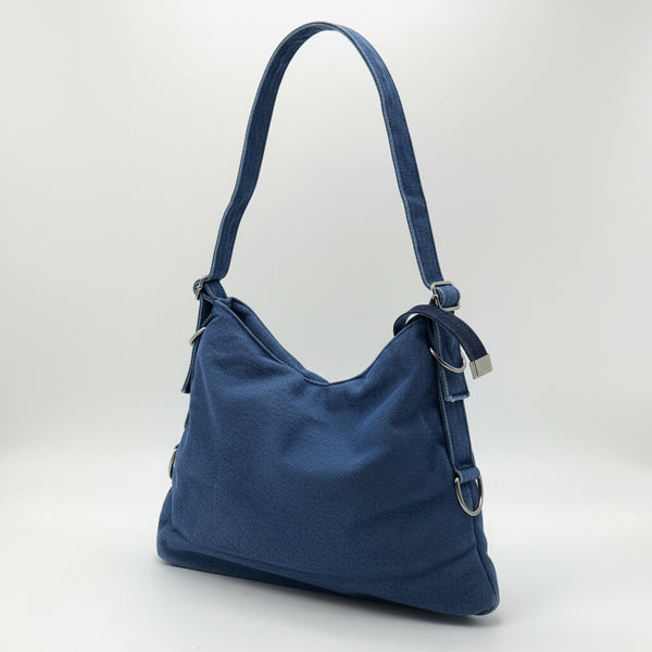 La Oronto tracolla - Borsa firmata Gyoiamea jeans denim tracolla sacco spalla