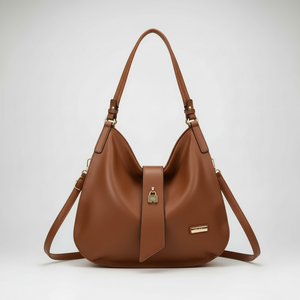 CHARRO - Borsa sacco a spalla grande cinghia tracolla casual simil pelle mono manico nuova