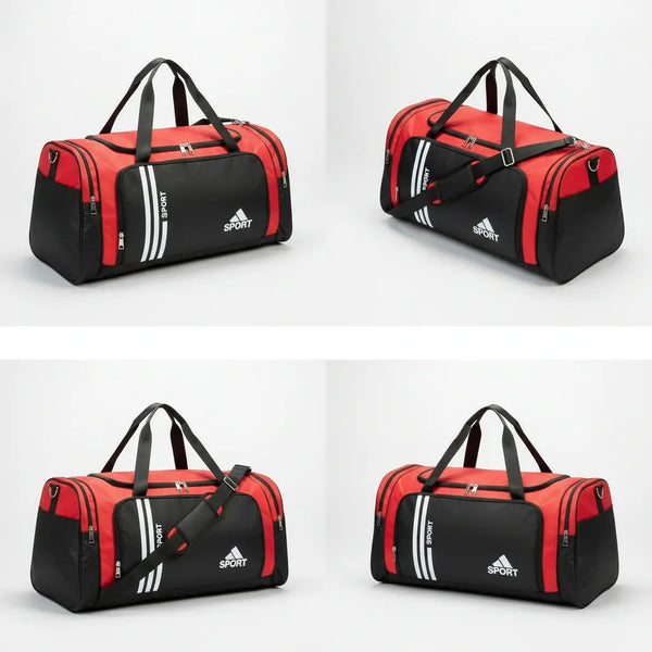 Borsone Sportivo Multifunzionale 3-Stripes Impermeabile – Varie Misure (50cm - 80cm)