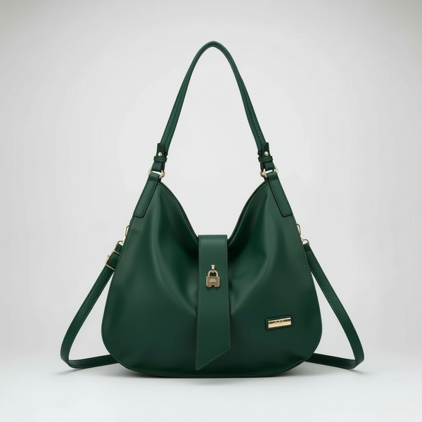 CHARRO - Borsa sacco a spalla grande cinghia tracolla casual simil pelle mono manico nuova