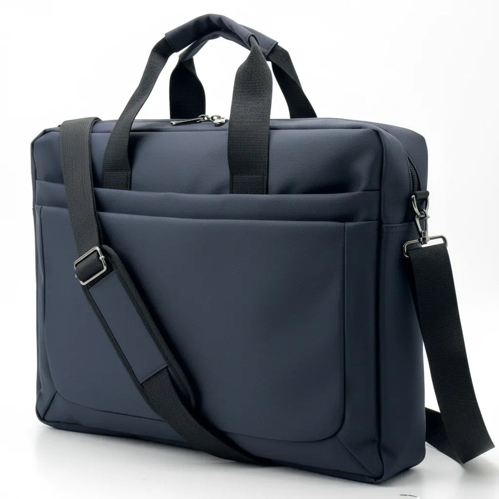Borsa Porta PC 15.6 Pollici 42x30 cm Cartella Lavoro Uomo Donna con Tracolla Custodia Borsa Notebook Impermeabile per Ufficio, Università e Viaggio Porta Documenti e TableT