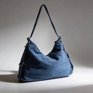 La Oronto tracolla - Borsa firmata Gyoiamea jeans denim tracolla sacco spalla