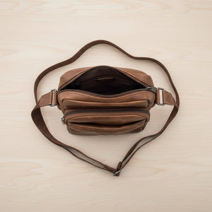 Borsello Uomo firmato Nazareno Gabrielli simil pelle borsellino Capiente e Resistente multi tasche nuovo