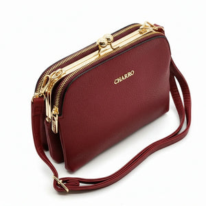 Borsetta CHARRO borsa donna clutch casual elegante in simil pelle tracolla pochette mano