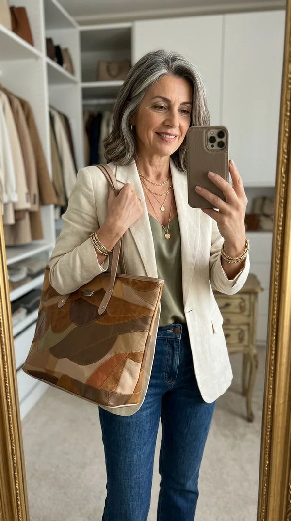 Coveri Active - Shopping borsa tote bag donna vera pelle spalla tracolla nuova grande