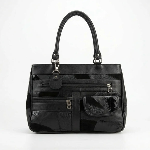 Coveri Active - Borsa VERA PELLE bauletto tote bag donna spalla tracolla nuova multitasche