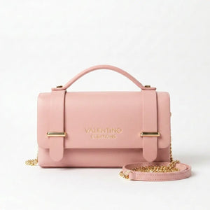 Valentino Creations - Tracolla in simil pelle borsetta rigida borchie